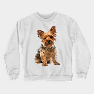 Yorkshire Terrier Dog Yorkie Crewneck Sweatshirt